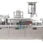 Commercial Automatic Liquid Vial Filling & Rubber Stoppering Machine